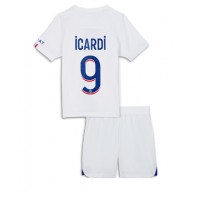 Fotbalové Dres Paris Saint-Germain Mauro Icardi #9 Dětské Alternativní 2022-23 Krátký Rukáv (+ trenýrky)